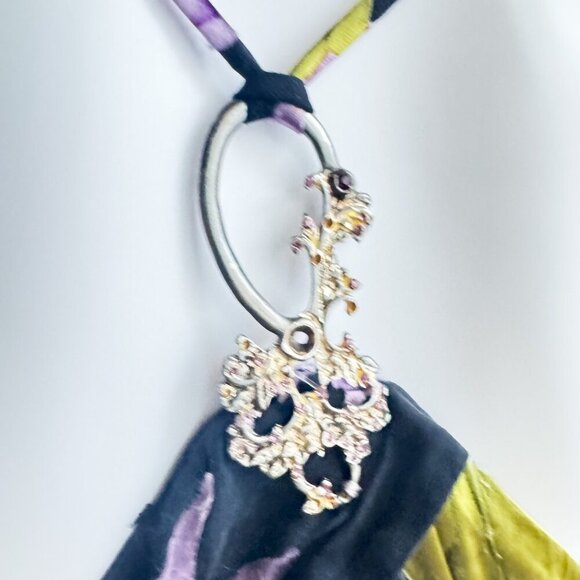 Joseph Ribkoff Bias Cut Floral Slip Dress S/M - Picture 4 of 12